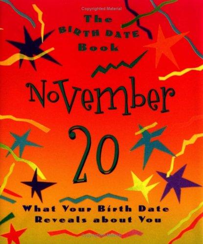 The Birth Date Book November 20