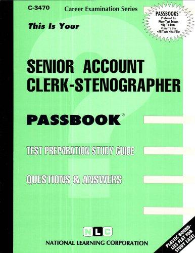 Senior Account Clerk Stenographer