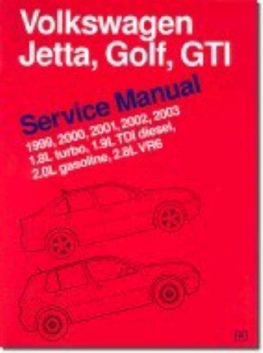 Volkswagen Jetta, Golf, GTI, 1999, 2000, 2001, 2002, 2003
