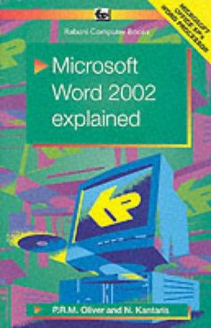 Microsoft Word 2002 Explained (Babani Computer Books)