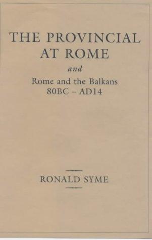 The provincial at Rome