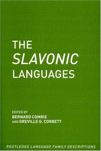 The Slavonic Languages