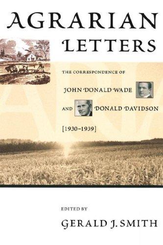 AGRARIAN LETTERS
