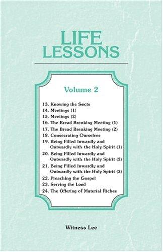 Life Lessons, Vol. 2 (Messages 13-24)