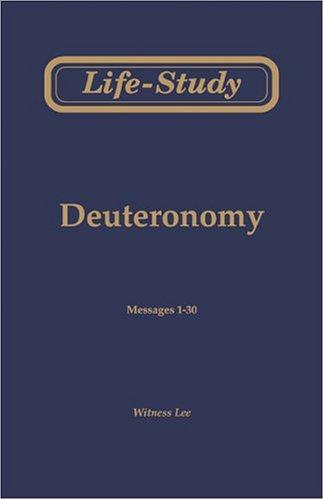 Life-Study of Deuteronomy