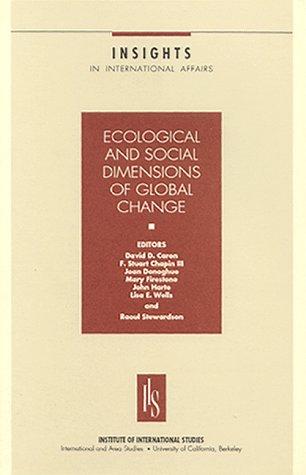 Ecological and Social Dimensions of Global Change