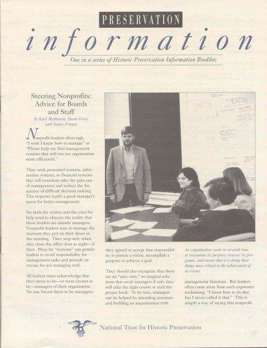 Steering Nonprofits