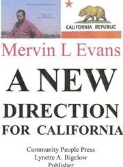 A New Direction for California