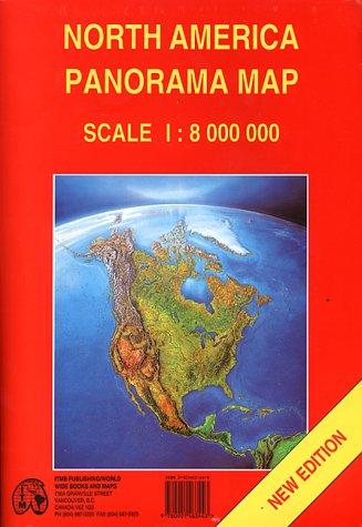 North America Panorama Map