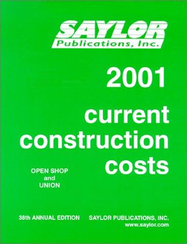 Current Construction Costs 2001 (Current Construction Costs)