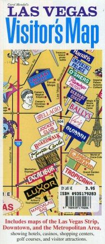 Carol Mendel's Las Vegas visitor's map