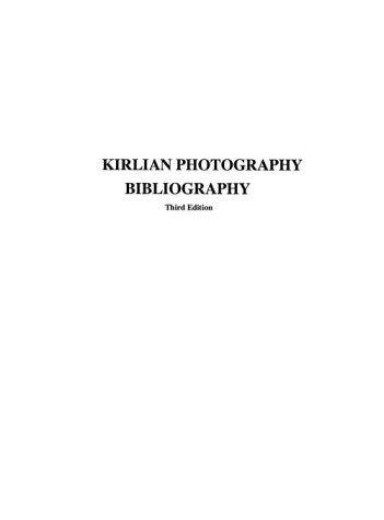 Kirlian Photography Bibliography (Psi Center Directories Ser.)