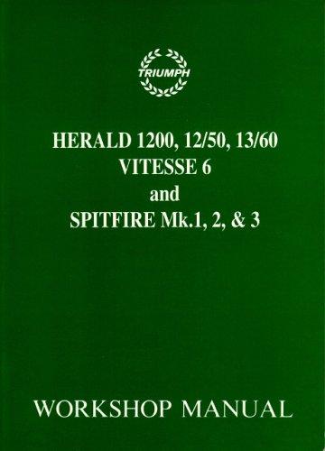 Triumph Herald,Vitesse & Spit Workshop Manual