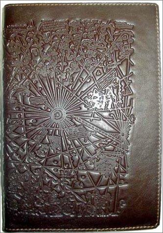 Embossed map cover journal