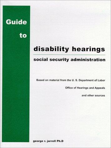 Guide To Disability Hearings
