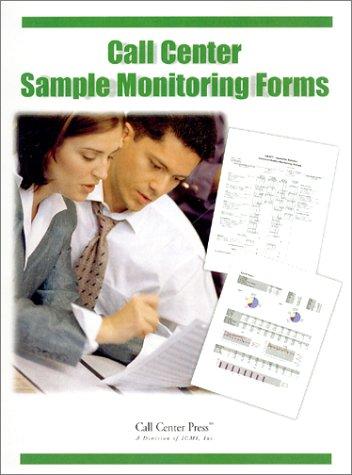 Call Center Sample Monitoring Forms