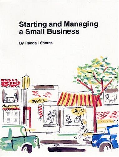 Starting and Managing a Small Business