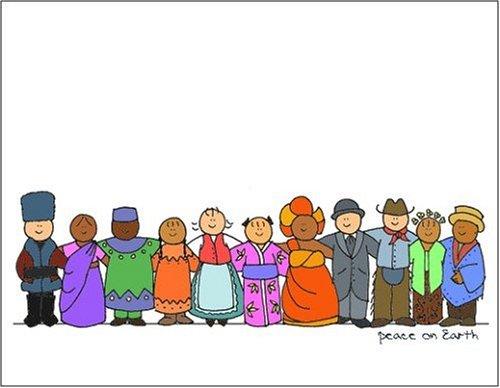 People of Earth Join in Peace (Boxed Cards - 100% Recycled Paper)