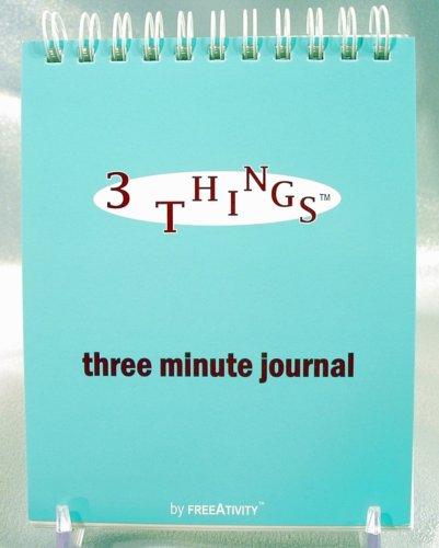 3 Things three minute journal