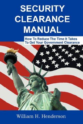 Security Clearance Manual