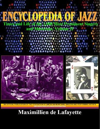 Encyclopedia of Jazz. Volume II. Life and times of the 3000 most prominent singers and musicians