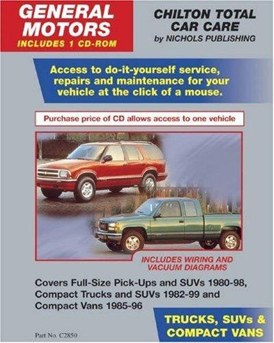 GM Trucks, SUVs, & Compact Vans 1980-99 (Retail Box) (Total Car Care)