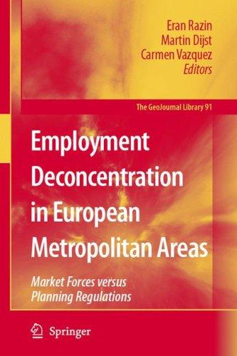Employment deconcentration in European metropolitan areas