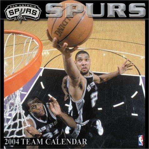 San Antonio Spurs 2004 16-month wall calendar