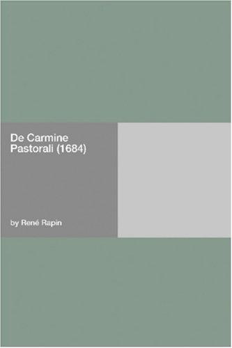 De Carmine Pastorali (1684)