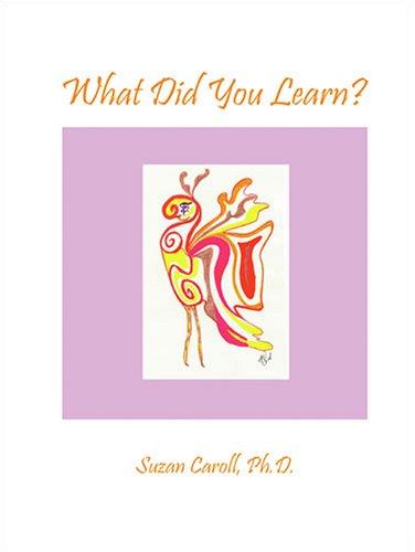 What Did You Learn?