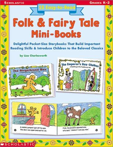 15 Easy-to-Read Folk & Fairy Tale Mini-books (Grades K-2)