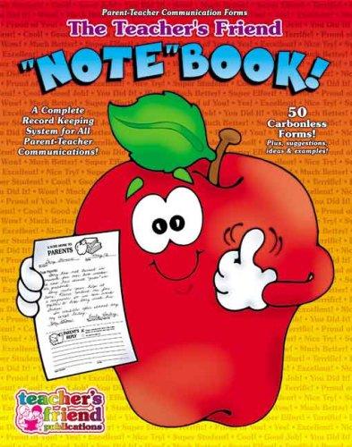 Teacher's Friend ""Note"" Book