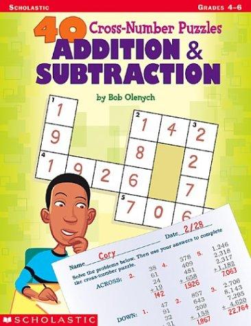 40 Cross-Number Puzzles