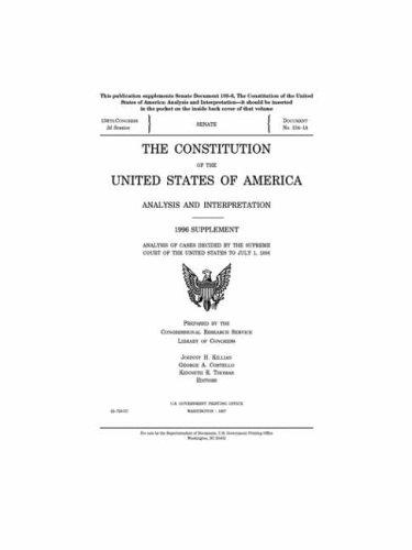 The Constitution of the United States of America, 1996 Supplement
