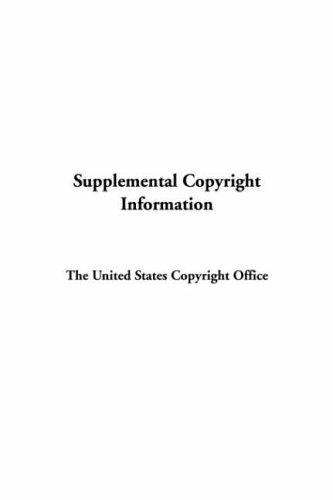 Supplemental Copyright Information