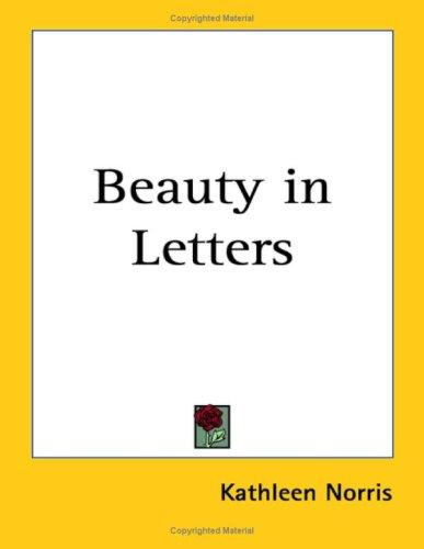 Beauty in letters