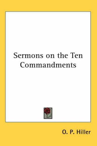 Sermons on the Ten Commandments