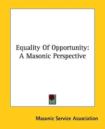Equality Of Opportunity