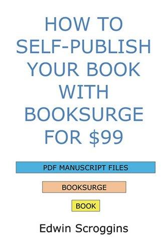 How to Self-Publish Your Book with BookSurge for $99