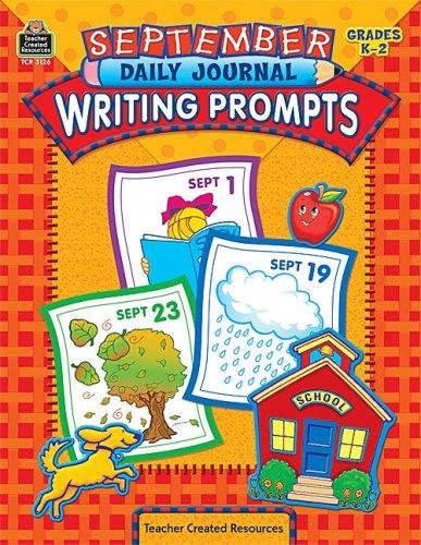 September Daily Journal Writing Prompts Grades K-2