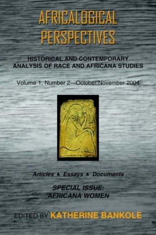 Africalogical Perspectives: October/November 2004: Special Issue