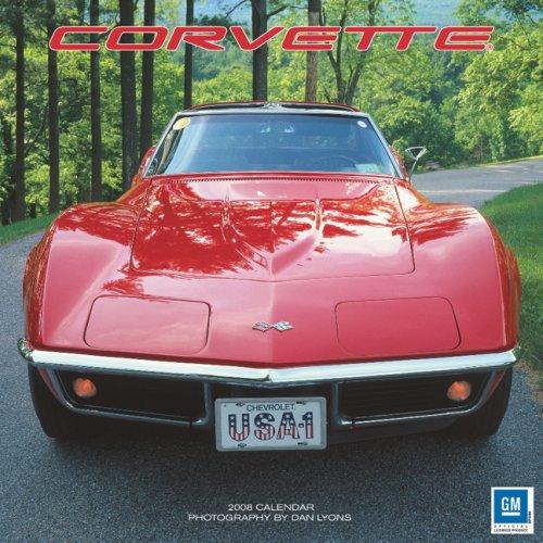 Corvette 2008 Square Wall Calendar