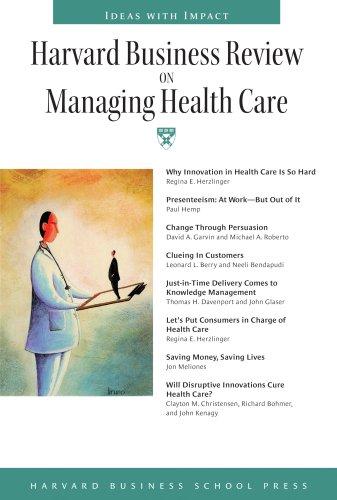 Harvard Business Review on Managing Health Care