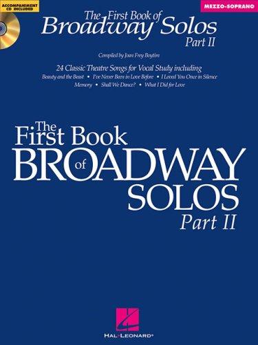 The First Book Of Broadway Solos Part II - Mezzo-Soprano