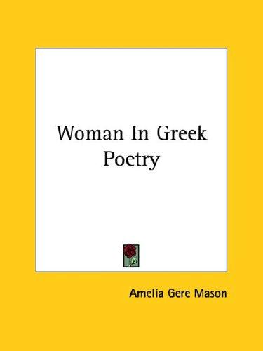 Woman in Greek Poetry