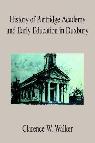 History of Partridge Academy and Early Education in Duxbury