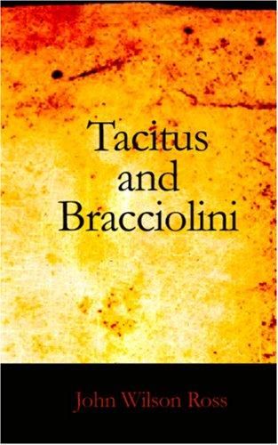 Tacitus and Bracciolini