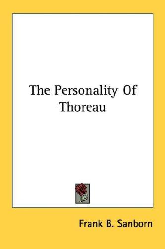 The Personality Of Thoreau