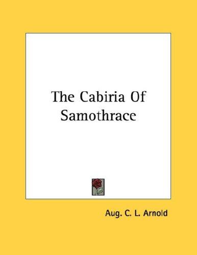 The Cabiria Of Samothrace