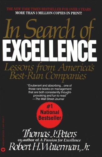 In Search of Excellence Lessons From Ame